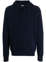 Man On The Boon. hoodie en cachemire - Bleu