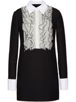 Valentino Garavani robe courte Crepe Couture - Noir - thumbnail