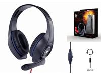 Gembird GHS-05-B Headset Gaming/Blue/Black