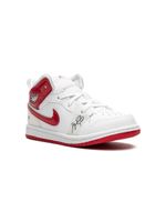 Jordan Kids baskets mi-montantes Air Jordan 1 'Rookie Season' - Blanc