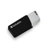 Verbatim V Store N CLICK USB-stick 32 GB Zwart 49307 USB 3.2 Gen 1 (USB 3.0) - thumbnail