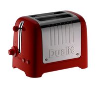 Dualit Broodrooster Lite - extra brede sleuven - gloss red - D26221 - thumbnail