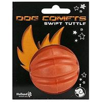 Dog Comets Ball Swift Tuttle hondenspeeltje – Ø6 cm - Hondenspeelgoed – Natuurlijk rubber – Oranje