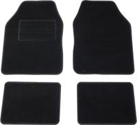 Carpoint automattenset malibu universeel textiel zwart 4 delig