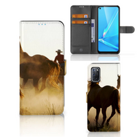 OPPO A72 | OPPO A52 Telefoonhoesje met Pasjes Design Cowboy - thumbnail