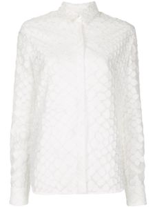 Alex Perry chemise Ashton - Blanc