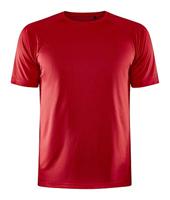 Craft Core Unify Training Tee T-shirt voor heren, Rood, XS