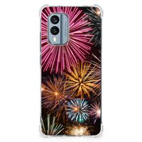 Nokia X30 Anti Shock Bumper Case Vuurwerk - thumbnail