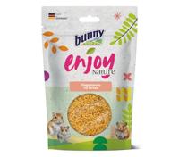 Bunny EnjoyNature Vlieglarven | 40 g | Enkelvoudig diervoeder voor hamsters, kleurmuizen, gerbils & ratten | Rijk aan Omega 3 & 6 vetzuren | Hoogwaardige eiwitbron