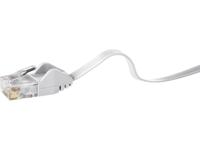 Renkforce RF-4149813 RJ45 Netwerk Aansluitkabel CAT 5e U/UTP 5.00 m Grijs Zeer flexibel, Snagless