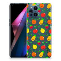 OPPO Find X3 | X3 Pro Siliconen Case Fruits - thumbnail