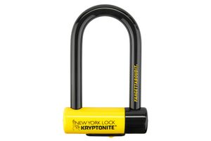 Kryptonite 2178 fietsslot Zwart, Geel U-vormig slot