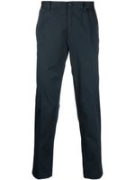 Dolce & Gabbana pantalon chino en coton à coupe slim - Bleu