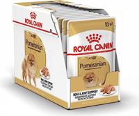 Royal Canin Pomeranian Adult | 12 x 85 g | complete voeding voor honden (mos) | voor Spitz volwassenen en ouderen | vanaf 8 maanden | geschikt mineraalgehalte