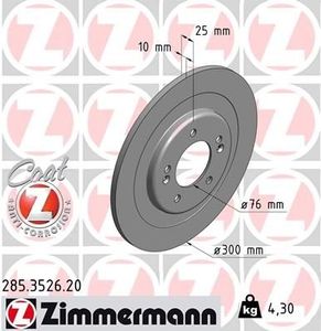 Remschijf Coat Z 285352620