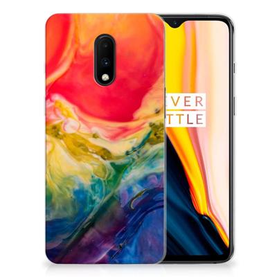 Hoesje maken OnePlus 7 Watercolor Dark