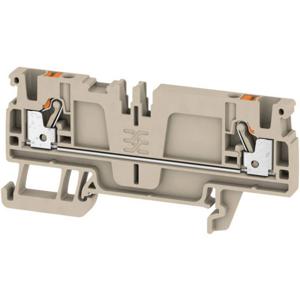 Weidmüller 1989900000 Doorgangsklem 5.1 mm Spanveer Beige 100 stuk(s)