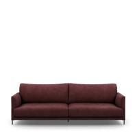 Rivièra Maison 3,5-zits Bank 'Bal Harbour' Celtic Weave, kleur Passion Plum