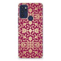 Siliconen Hoesje Motorola Moto G60s Barok Pink - thumbnail