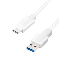 LogiLink CU0176 - USB 3.2 Gen 1x1 aansluitkabel, USB-A naar USB-C™, wit, 2m
