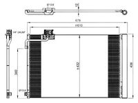 Condensor, airconditioning 350214