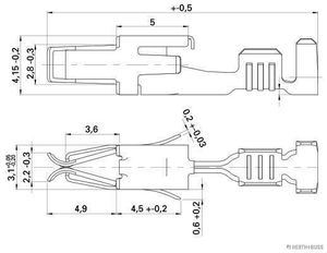 Krimpverbinder HERTH+BUSS ELPARTS