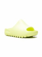 Adidas Yeezy Kids claquettes YEEZY 'Glow Green' - Jaune