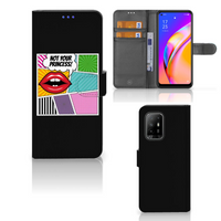 OPPO Reno5 Z | A94 5G Wallet Case met Pasjes Popart Princess