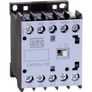 WEG CWC09-10-30D24 Contactor 3x NO 4 kW 230 V/AC 9 A Met hulpcontact 1 stuk(s)