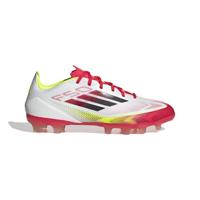 adidas(アディダス) Unisex's F50 HG/AG NJV63 voetbalschoenplaatjes, schoeisel wit/kern zwart/zonnegeel (IE1275), 26,5 cm, Schoeisel Witte Kern Zwart Zonnegeel Ie1275, 26.5 cm
