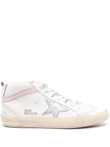 Golden Goose Mid Star leather sneakers - Blanc