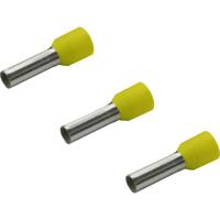 Rittal 4050.736 Adereindhulzen 6 mm² Deels geïsoleerd Geel 100 stuk(s)