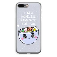 I'm A Hopeless Ramen-Tic For You: iPhone 8 Plus Transparant Hoesje - thumbnail