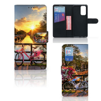 OnePlus 9 Pro Flip Cover Amsterdamse Grachten - thumbnail