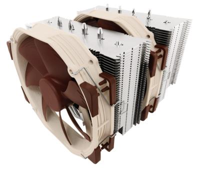 Noctua NH-D15 koelsysteem voor computers Processor Koeler 14 cm Beige, Bruin, Staal
