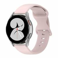 By Qubix - Solid color sportband - Roze - Compatible met Xiaomi Redmi Watch 5 Active/Redmi Watch 5 Lite - Compatible Xiaomi bandje