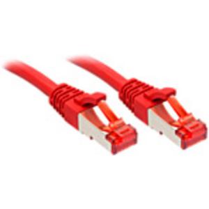 LINDY 47740 RJ45 Netwerkkabel, patchkabel CAT 6 S/FTP 20.00 m Rood 1 stuk(s)