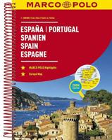 Spanje - Portugal Wegenatlas Marco Polo - Paperback (9783829736893)