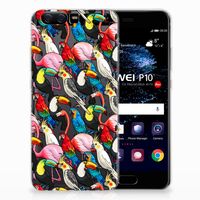 Huawei P10 TPU Hoesje Birds - thumbnail