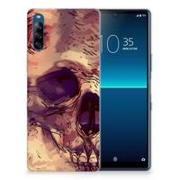 Silicone Back Case Sony Xperia L4 Skullhead