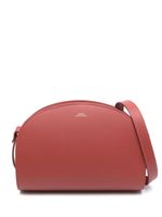 A.P.C. Demi-Lune crossbody bag - Rouge