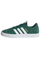 adidas Heren VL Court 3.0 Sneakers, Green / Cloud White / Wonder Silver, 44 2/3 EU