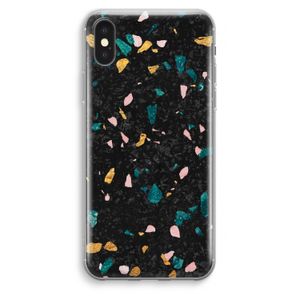 Terrazzo N°10: iPhone XS Max Transparant Hoesje