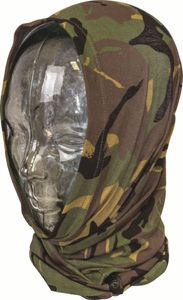 Highlander Headover nekwarmer balaclava sjaal - Camouflage