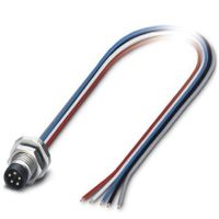 Phoenix Contact 1424234 Sensor/actuator inbouwconnector M8 Aantal polen (sensoren): 5 Stekker, inbouw 0.50 m 1 stuk(s)