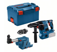 Bosch Blauw GBH 18V-28 CF | Accu Boorhamer + GDE 18V-16 stofafzuiging | in L-BOXX | zonder accu's en lader - 0611921004