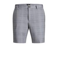 JACK & JONES JEANS INTELLIGENCE regular fit bermuda Phil grijs melange