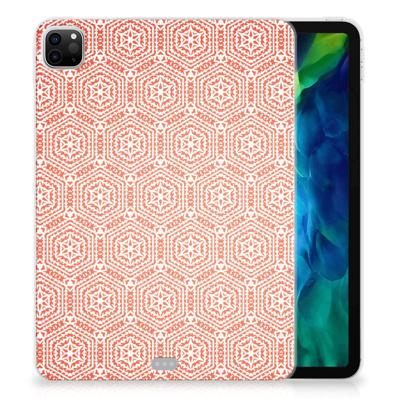 iPad Pro 11 2020/2021/2022 Hippe Hoes Pattern Orange