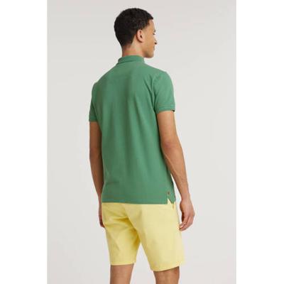 A fish named Fred regular fit polo met biologisch katoen groen A fish named Fred regular fit polo met biologisch katoen groen