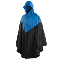 Willex Regenponcho met capuchon maat S/M blauw en zwart 29219